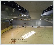 university of cincinnati basket ball flooring