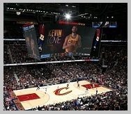 Cleveland Cavaliers Basketball Floor