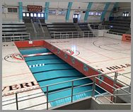 Beverly Hills HS Basketball Floor