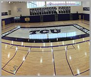 TCU Volleyball Court