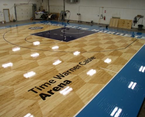 Time Warner Cable Arena Floor
