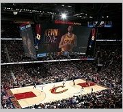 Cleveland Cavaliers Basketball Floor