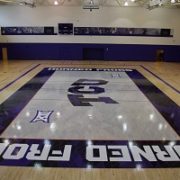 TCU Volleyball Floor