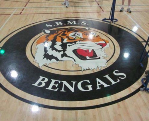 Middle School Gym Floor