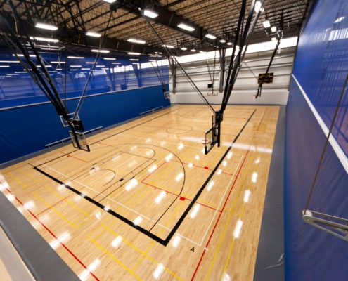 Hardwood Basketball Courts