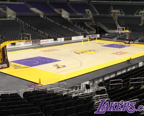 NBA Basketball Court