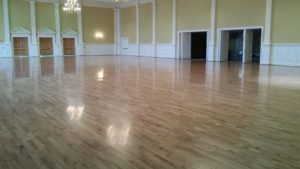 Ballroom Hardwood Floor