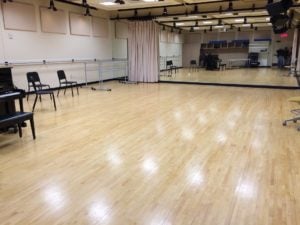 Dance Studio Hardwood Floor