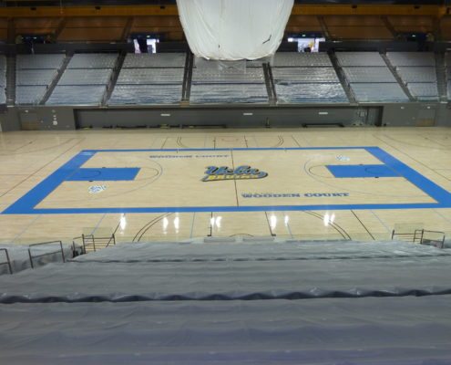 College Basketball Court